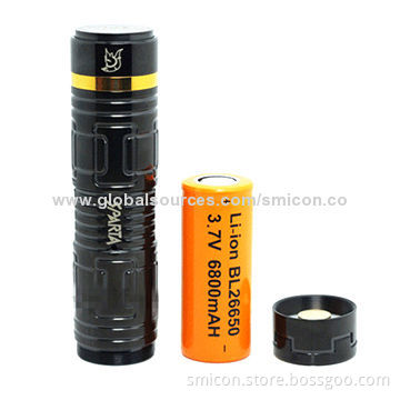 E-cigarette Mechanical Sparta Mod with Variable Voltage Battery